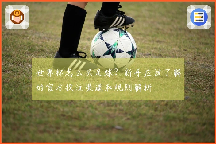 世界杯怎么买足球？新手应该了解的官方投注渠道和规则解析