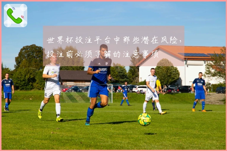 世界杯投注平台中那些潜在风险,投注前必须了解的注意事项